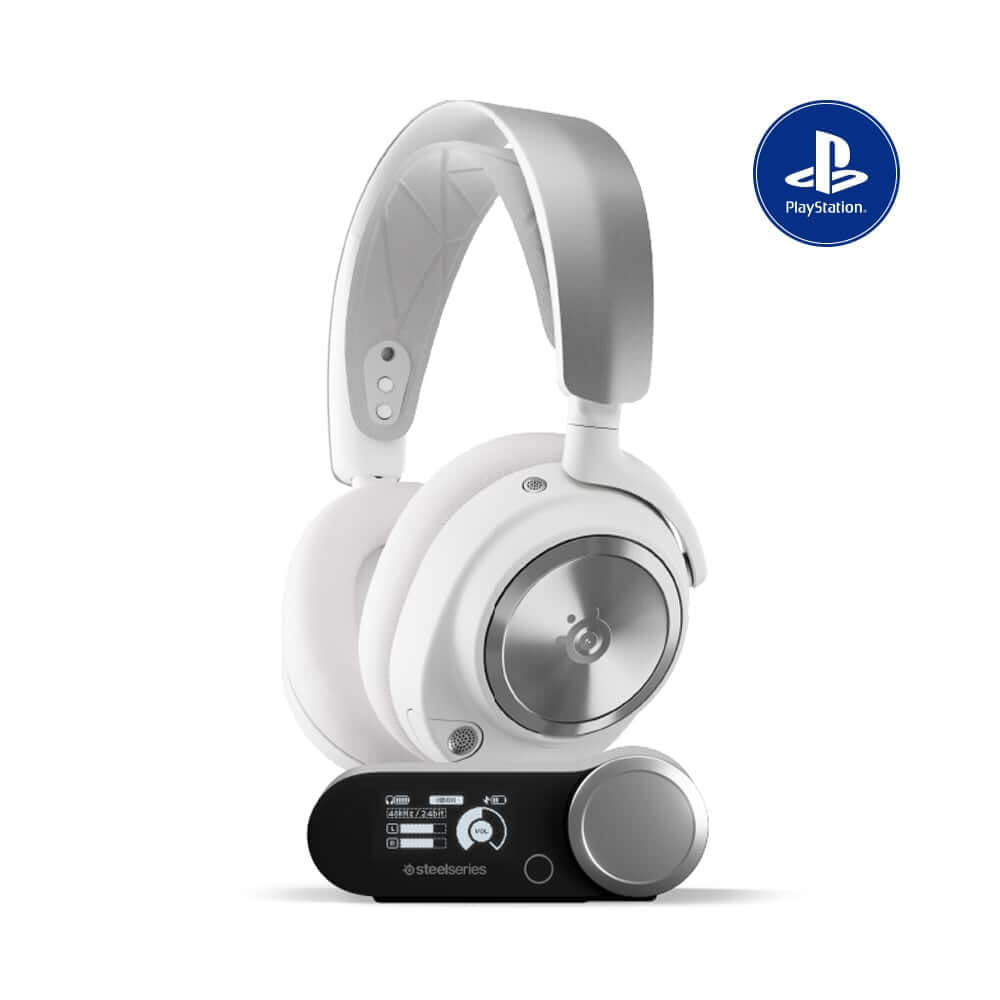 หูฟัง STEELSERIES ARCTIS NOVA PRO WIRELESS FOR PLAYSTATION สีขาว_0